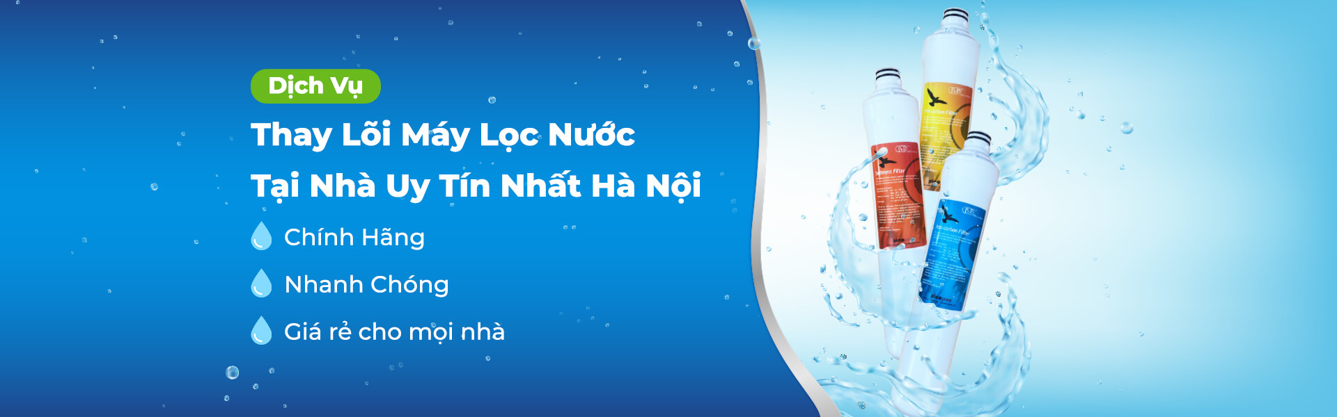 THAY LÕI LỌC NƯỚC TẠI NHÀ