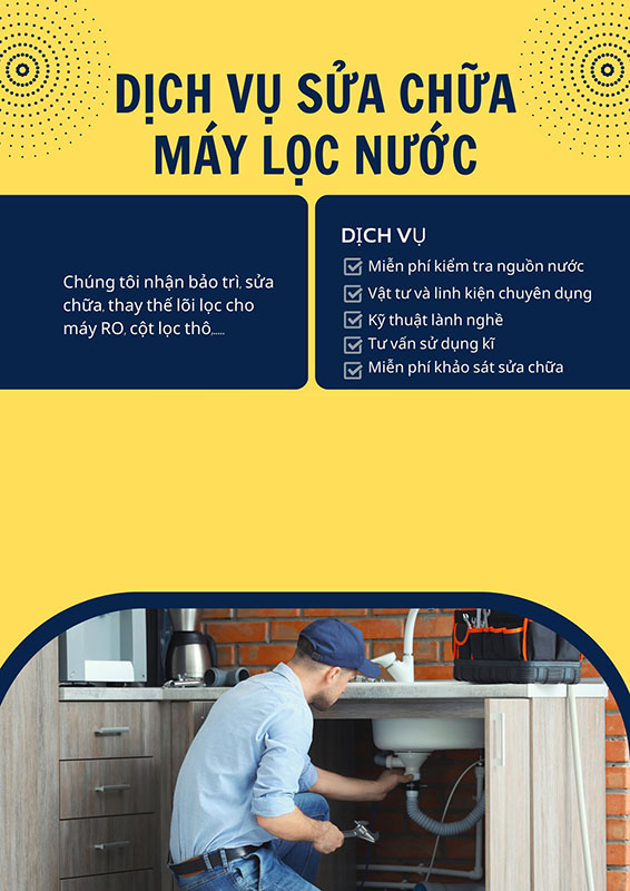 Dịch vụ Sửa chữa máy lọc nước